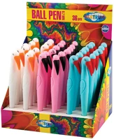 Centrum 89046 Golyóstoll  pelikán 0,7 mm kék eldobható kép