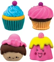 Centrum 89549/89549N Radír  3 x 2 cm cupcakes vegyes kép