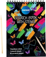 Centrum 89637 Kreatív kaparós füzet kép