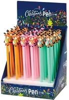 Centrum 89670 Golyóstoll  christmas animal 0,7 mm kék kép