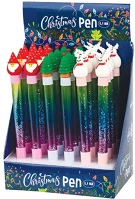 Centrum 89672 Golyóstoll  christmas figure 0,7 mm kék kép