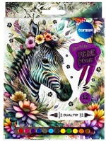 Centrum 89733 Rostirón art dual tip 12 db-os klt. zebrás kép