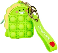 Centrum POP IT Pénztárca  pop it szilikon 5,5x7,5 cm vegyes kép