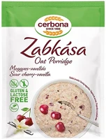 Cerbona 14.01356 Zabkása  meggyel és vaníliával gluténmentes 50g kép