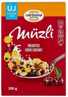 Cerbona 14.01766 Müzli  meggyes dobozos 200g kép