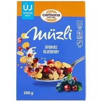 Cerbona 95-4003-120 Müzli  áfonyás dobozos 200 g kép
