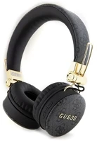 Cg mobile GUBH704GEMK Guess metal logo 4g bluetooth fejhallgató sztereo v5.3, ipx4 vízálló, fekete kép