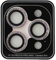 Cg mobile GUCL163SGGP Guess fixed glliter iphone 16 pro/16 pro max kameravédő fólia kövekkel kép