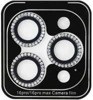 Cg mobile GUCL163SGGS Guess fixed glliter iphone 16 pro/16 pro max kameravédő fólia kövekkel kép