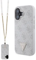 Cg mobile GUHCP16SP4TDSCPP Guess leather metal logo strass crossbody szilikon telefonvédő kép