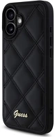 Cg mobile GUHCP16SPSQSQSK IPhone 16 GUESS PU LEATHER QUILTED szilikon telefonvédő ütésállóság kép