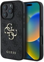 Cg mobile GUHCP16X4GMGGR Iphone 16 pro max 5g guess 4g big logo szilikon telefonvédő kép