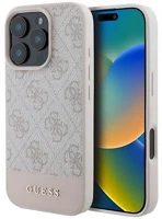 Cg mobile GUHCP16XG4GLPI Iphone 16 pro max 5g guess 4g stripe műanyag telefonvédő textil hátlap kép
