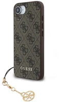 Cg mobile GUHCPSE4GF4GCW Iphone 16e guess 4g charms műanyag telefonvédő textil hátlap kép