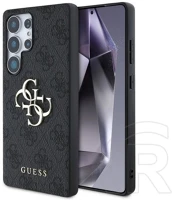 Cg mobile GUHCS25L4GMGGR Samsung s25 ultra guess 4g big logo szilikon telefonvédő ütésállóság kép