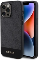 Cg mobile GUHMP15XG4GLGR Guess iphone 15 pro max fekete műanyag hátlap kép