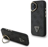 Cg mobile GUHMP16SPCS4GPTK Iphone 16 guess pu 4g strass triangle logo stand műanyag telefonvédő kép