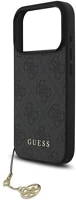 Cg mobile GUHMP17LGF4GCK Iphone 17 pro guess 4g charms műanyag telefonvédő textil hátlap kép