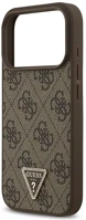 Cg mobile GUHMP17LP4TDPLW Iphone 17 pro guess leather 4g triangle strass magsafe szilikon telefonvédő kép
