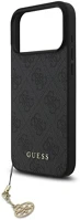 Cg mobile GUHMP17XGF4GCK Iphone 17 pro max guess 4g charms műanyag telefonvédő textil hátlap kép