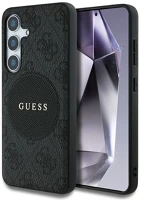 Cg mobile GUHMS25SP4PGRSGK Samsung S25 GUESS 4G ROUND PATCH CLASSIC LOGO szilikon telefonvédő kép