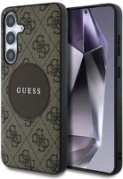 Cg mobile GUHMS25SP4PGRSGW Samsung S25 GUESS 4G ROUND PATCH CLASSIC LOGO szilikon telefonvédő kép