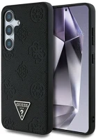 Cg mobile GUHMS25SPGBTMK Samsung S25 GUESS GRAINED HOT STAMP PEONY PATTERN szilikon telefonvédő kép