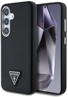 Cg mobile GUHMS25SPGTSPSK Samsung S25 GUESS GRAINED TRIANGLE szilikon telefonvédő ütésállóság kép