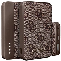 Cg mobile GUPB5LP4GEGW Guess 4g leather metal logo vésztöltő usb+type-c aljzat 5000mah kép