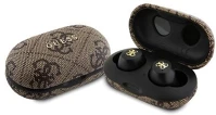 Cg mobile GUTWSP4EGW Guess metal logo bluetooth fülhallgató sztereo v5.3, ipx5 vízálló + töltőtok, barna kép
