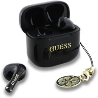 Cg mobile GUTWSXMCCLK Guess classic logo charm fülhallgató headset fekete kép