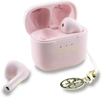 Cg mobile GUTWSXMCCLP Guess classic logo charm fülhallgató headset rózsaszín kép