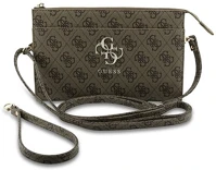 Cg mobile GUWPO5P4GP4GLW Guess pu 4g metal logo kézitáska univerzális, vállpánt, sötétbarna kép