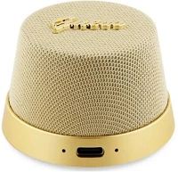 Cg mobile GUWSC3ALSMD Guess script metal bluetooth hordozható hangszóró v5.3, magsafe, arany kép