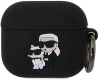 Cg mobile KLA3RUNKC 3d logo nft karl and choupette szilikon tok (karabíner) fekete apple kép