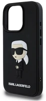 Cg mobile KLHCP16L3DRKINK Iphone 16 pro karl lagerfeld 3d rubber ikonik szilikon telefonvédő kép