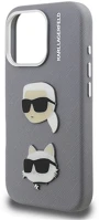 Cg mobile KLHCP16LPSFDHPG Iphone 16 pro karl lagerfeld grained pu k&ch heads szilikon telefonvédő kép
