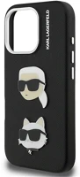 Cg mobile KLHCP16LPSFDHPK Iphone 16 pro karl lagerfeld grained pu k&ch heads szilikon telefonvédő kép