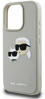 Cg mobile KLHCP16LRBCKCHLE Iphone 16 pro karl lagerfeld 3d rubber double heads szilikon telefonvédő kép