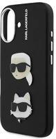 Cg mobile KLHCP16SPSFDHPK Iphone 16 karl lagerfeld grained pu k&ch heads szilikon telefonvédő kép