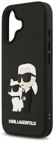 Cg mobile KLHCP17S3DRKCNK Iphone 17 karl lagerfeld 3d rubber karl and choupette szilikon telefonvédő kép