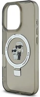 Cg mobile KLHMP16LHMRSKCK Iphone 16 pro karl lagerfeld ringstand karl and choupette magsafe szilikon kép