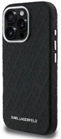 Cg mobile KLHMP16LPGKLFOFK Iphone 16 pro karl lagerfeld grained pu repeated logo magsafe szilikon kép