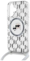 Cg mobile KLHMP16SHCKCKLCT Iphone 16 karl lagerfeld iml monogram crossbody k&ch heads magsafe szilikon kép
