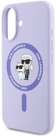 Cg mobile KLHMP16SSCMKCRHU Iphone 16 karl lagerfeld liquid silicone karl and choupette magsafe szilikon kép