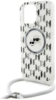 Cg mobile KLHMP16XHCKCKLCT Apple iphone 16 pro max karl lagerfeld iml monogram crossbody k&ch heads kép