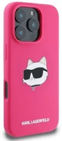 Cg mobile KLHMP16XSCHPPLF Karl lagerfeld silicone choupette head print apple iphone 16 pro max magsafe kép