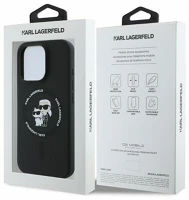 Cg mobile KLHMP16XSCMKCRHK Karl lagerfeld silicone kc heads ring apple iphone 16 pro max hátlap tok kép