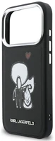Cg mobile KLHMP17X6PKCBPK Iphone 17 pro max karl lagerfeld karl & choupette back logo szilikon kép