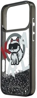 Cg mobile KLHMP17XLCHSCTDK Iphone 17 pro max karl lagerfeld liquid glitter choupette logo szilikon kép